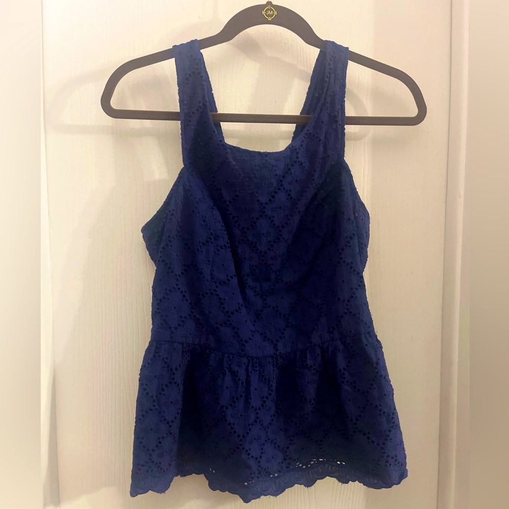 Lilly Pulitzer Peplum Tank